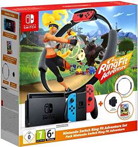 Pack Nintendo Switch Édition Limitée Ring Fit Adventure (via 50€ en bon d'achat) - Crozon (29)