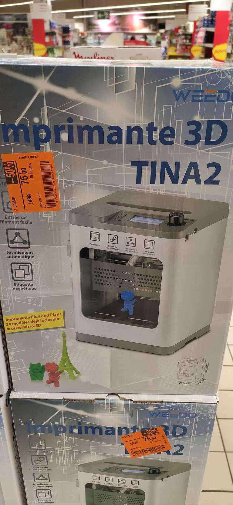 Imprimante 3D Tina 2 - Mézières sur seine (78)