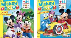 Abonnement magazine Mickey Junior - 12 mois, 12 numéros
