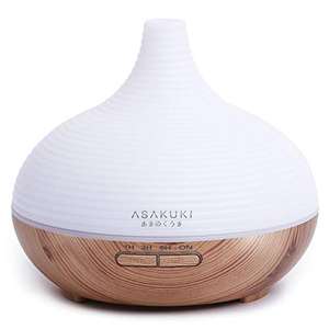Diffuseur d'huiles essentielles Asakuki - 300ml (Vendeur tiers)