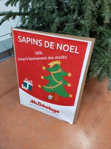 50% de réduction sur les sapins de Noël - Clermont l'Hérault (34)