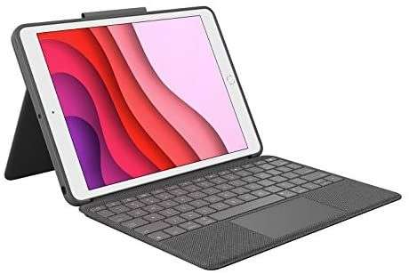 Clavier Logitech Combo Touch pour tablette Apple iPad 10.2" (7e, 8e et 9e générations)