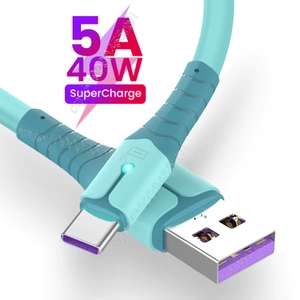 Câble USB vers USB-C - 5A, 40W (Tailles 0.25m, 1m, 1.5m, 2m)