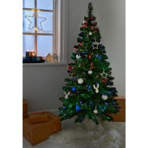 Sapin de Noël artificiel Actuel - en fibres optiques, 150 cm (via 25€ sur la carte de fidélité)
