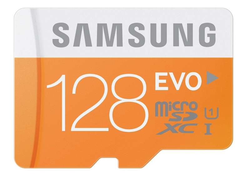 Carte microSDXC Samsung Evo UHS-I U1 Classe 10 - 128 Go