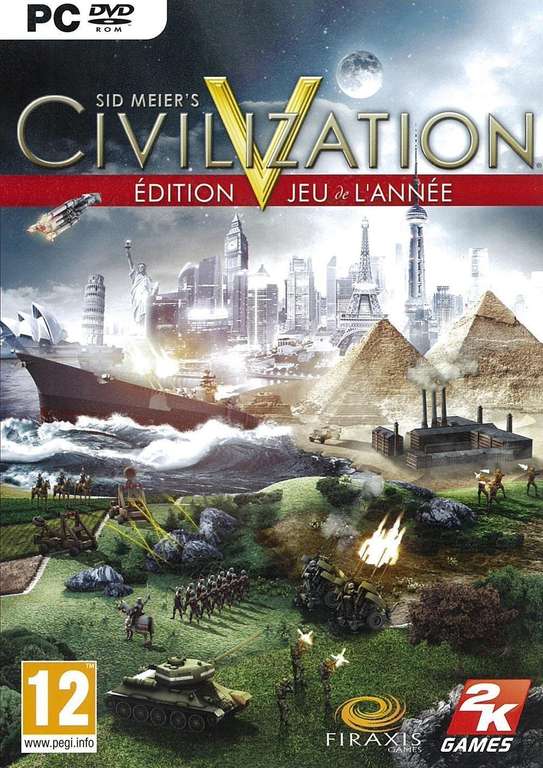 [Premium] Sélection de jeux-vidéos en promotion - Ex: Civilization V Édition GOTY sur PC