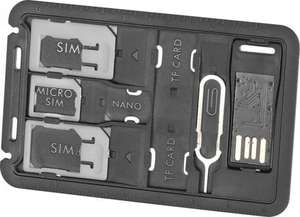 Porte-cartes SIM et lecteur de carte microSD (livraison incluse)