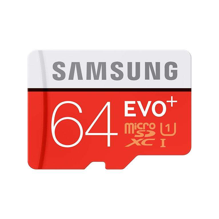 [Cdiscount à Volonté] Carte microSDXC Samsung Evo Plus - 64 Go