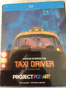 Sélection de Blu-ray Steelbook en promo - Ex : Taxi Driver Edition Project Pop Art