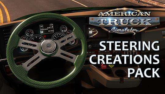 American Truck Simulator : DLC Steering Creation Pack offert (30000 clés Steam)