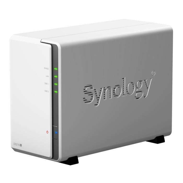Serveur NAS Synology DS216j - 2 baies