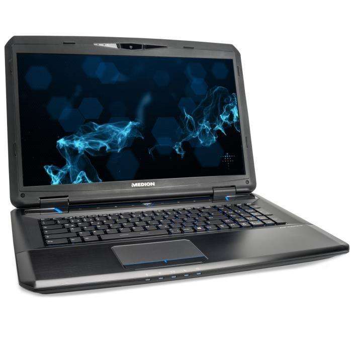 PC Portable 17.3" Medion Erazer X7835 - Intel i7-4700HQ, 16 Go de Ram, 1 To + 128 Go SSD, GeForce GTX 980M