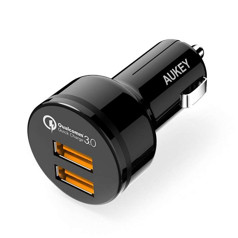 Chargeur allume Cigare Voiture Aukey Quick Charge 3.0 - deux ports