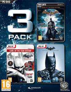 Sélection de jeux video en promotion - Ex : Trilogie Batman Arkham sur PC