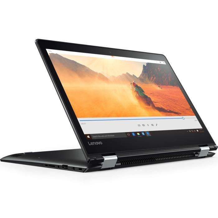 PC portable hybride 14" full HD Lenovo Yoga 510-14ISK - i5 6200U, 4 Go de RAM, 256 Go en SSD (via ODR de 80€)