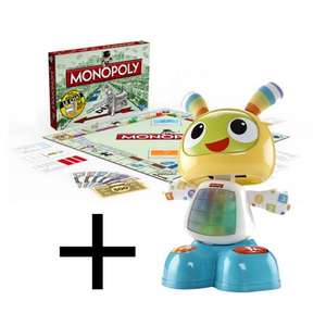 Sélection de jouets en promo - Ex: Bebo le Robot + Monopoly (via 19€40 sur la carte + BDR)