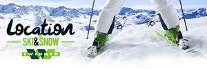 50% de réduction sur la location de matériel de ski chez Twinner (+1€ de frais de dossier) pour une location de 6 jours minimum