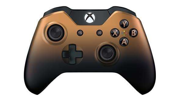 Manette Xbox One sans fil Copper Shadow