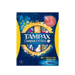 Paquet de Tampax Compak Pearl (via BDR + CN + Quoty)