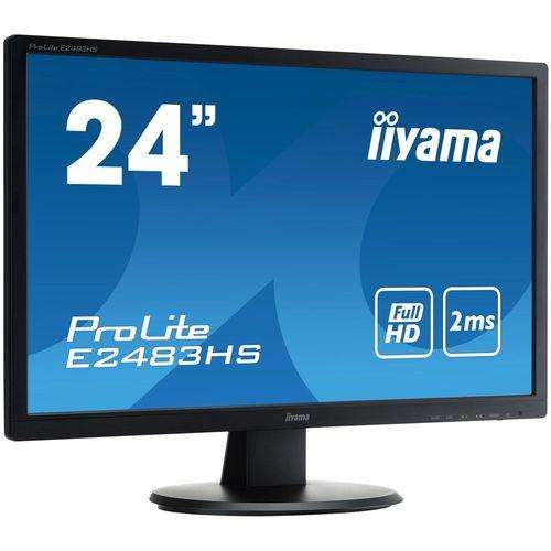 Écran PC 24" Iiyama ProLite E2483HS-B1 - full HD, 1 ms