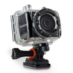 Camera AEE SD21 avec accessoires moto-cycle + harnais poitrine noir