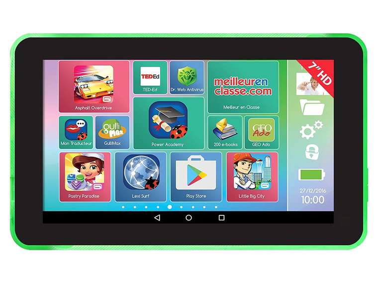 [Premium] Tablette 7" Lexibook Lexitab MFC146FR pour Enfants - HD, RAM 1Go, Android 5.1