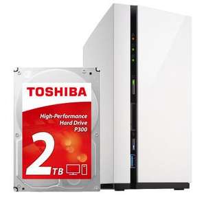 Serveur NAS QNAP TS-228 + disque dur Toshiba P300 2To
