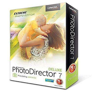 Logiciel Cyberlink PhotoDirector 7 Deluxe gratuit sur PC / Mac