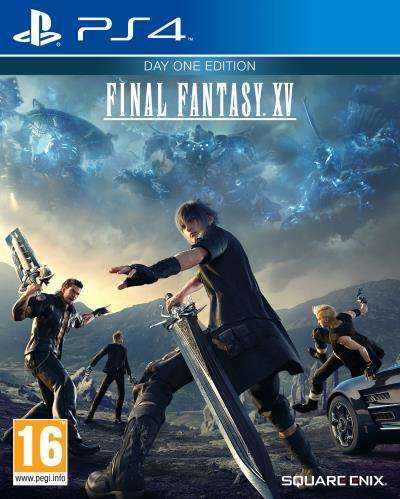 Final Fantasy XV + World of Final Fantasy (ou Dragon Quest Builders) sur PS4