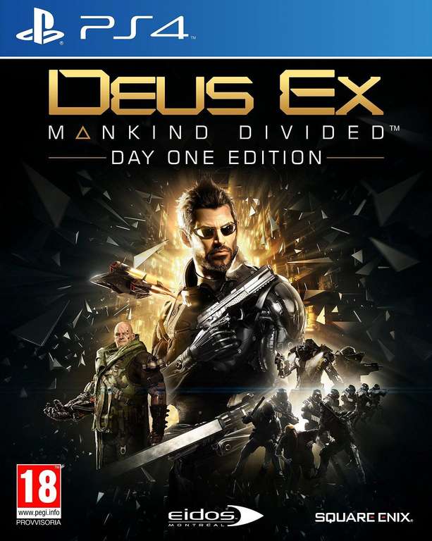 Deus Ex : Mankind Divided - Edition Day One sur PS4 et Xbox One