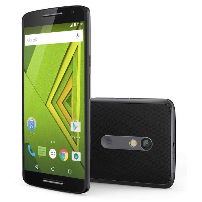 Smartphone 5.5" Motorola Moto X Play Noir - Full HD, RAM 2Go, 16Go (Avec ODR de 30€)