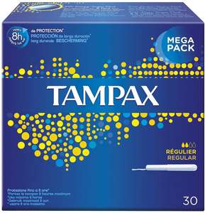 [Panier Plus] Boite de 30 tampons Tampax avec applicateur