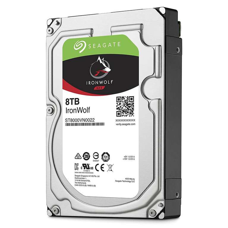 Disque dur interne 3.5" Seagate IronWolf - 8 To