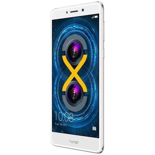Smartphone 5,5" Honor 6X (Full HD, Octa-core Kirin 655, 3 Go RAM, 32 Go ROM, Port SD, Double Sim) - Or ou Argent (via ODR 30€)