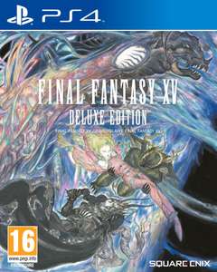 Final Fantasy XV Deluxe Edition sur PS4 avec Steelbook + Film Kingslaive