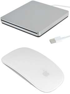 Pour l'achat d'un Macbook, Lecteur CD/DVD Apple Super Drive ou Souris Magic Mouse 2 à 1€