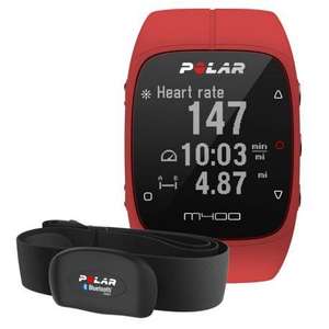 Montre GPS Polar M400 Rouge + ceinture cardiofréquencemètre
