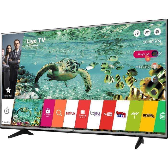TV 55" LG 55UH605V - LED, 4K UHD, Smart TV (via ODR de 50€)