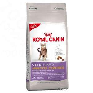 Réduction sur une sélection de produits alimentaires - Ex : Royal Canin Feline Sterilised Appetite Control 2 x 4 kg