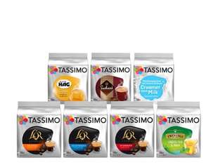 Paquet de dosettes café et thé Tassimo - 7 saveurs