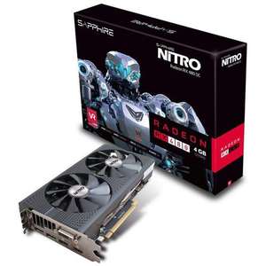 Carte graphique Sapphire Radeon RX 480 Nitro OC - 4 Go + Doom offert