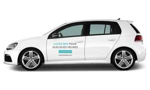 [Nouveaux clients] Location de voiture Ubeeqo à Paris (carburant + 50 km inclus) gratuite