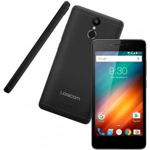 Smartphone 5" Logicom Idbot 53 Dual SIM Noir - IPS HD, Quad-Core 1,25 GHz, 1 Go RAM, 8 Go ROM, Android 7.0 (via 20% sur carte fidélité)