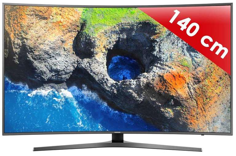 TV 55" Samsung 55MU6645 - Incurvée, Dalle VA, UHD (via ODR 200€)