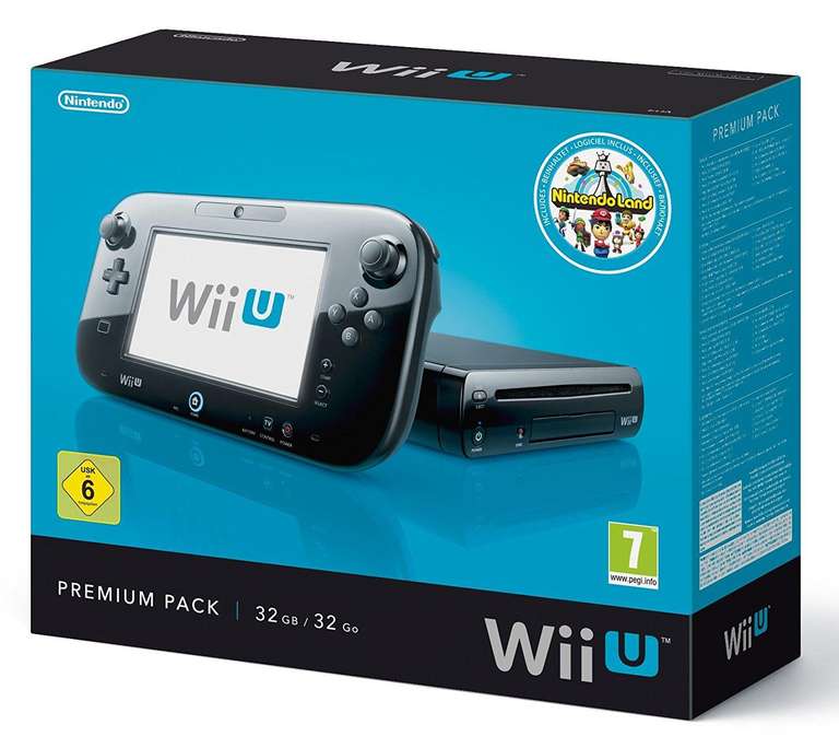 Console Nintendo WiiU Noire 32Go - Occasion