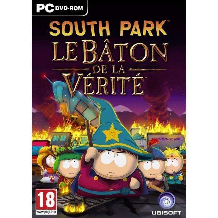 Sélection de jeux vidéo en promotion - Ex : South Park : Le Bâton de la vérité sur PC