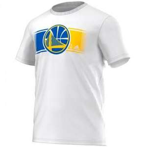 T-shirt Adidas NBA Fan Golden State Warriors blanc