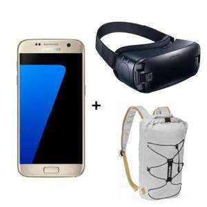 Smartphone 5.1" Samsung Galaxy S7 + Casque Samsung Gear VR + Sac à dos (via ODR de 70€)