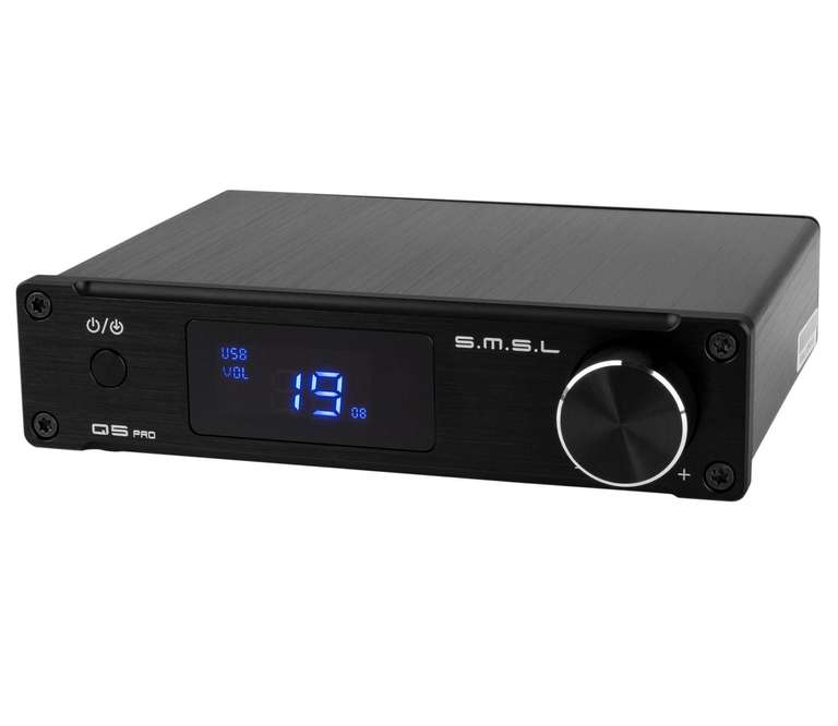 Amplificateur stéréo SMSL Q5 Pro - Noir