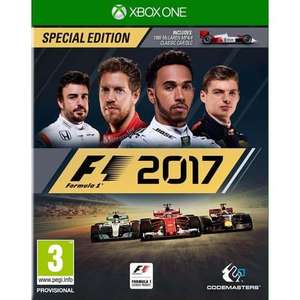 F1 2017 à 49.99€ PS4 / Xbox One